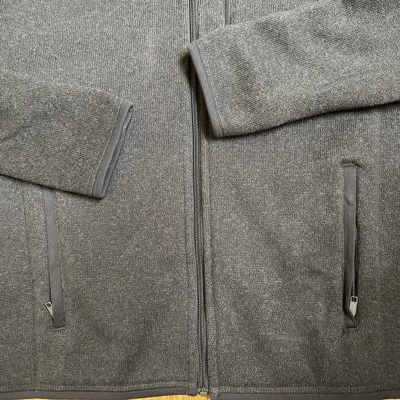 Patagonia Better Sweater Full Zip Black Fleece Jacket, Size Medium. - Picture 4 of 8